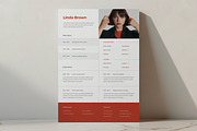 Clean Resume Template, a Resume Template by Filip Studio (Thumbnail 3 of 4)