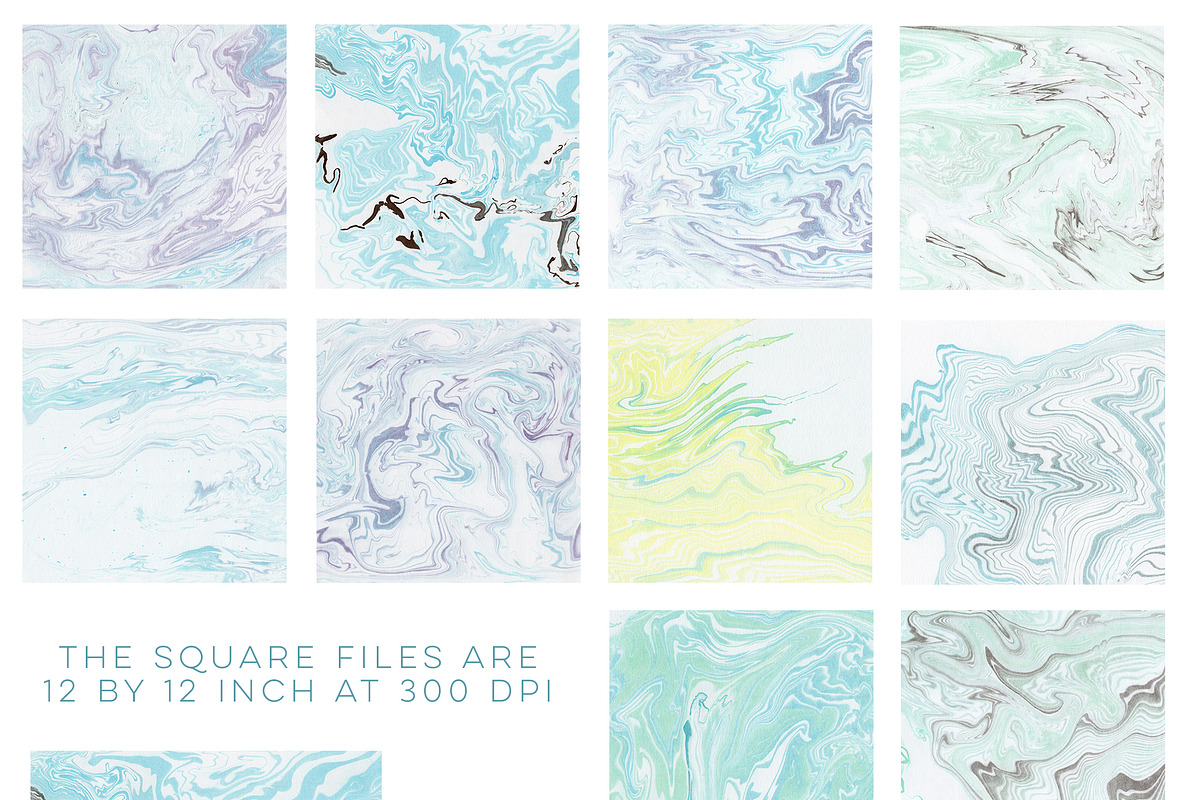 Marble Textures digital paper pack, a Texture Graphic by By Lef (Photo 4 of 4)