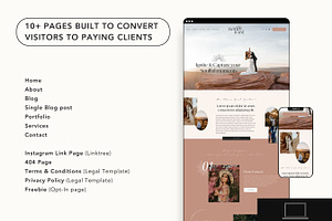 Squarespace 7.1 Boho Babe