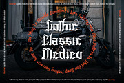Rhoevad - Modern Blackletter Font, a Blackletter Font by Dhabee (Thumbnail 11 of 14)