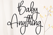 Baby Anything | Script Font, a Handwritten Font by Scratchones (Thumbnail 1 of 8)