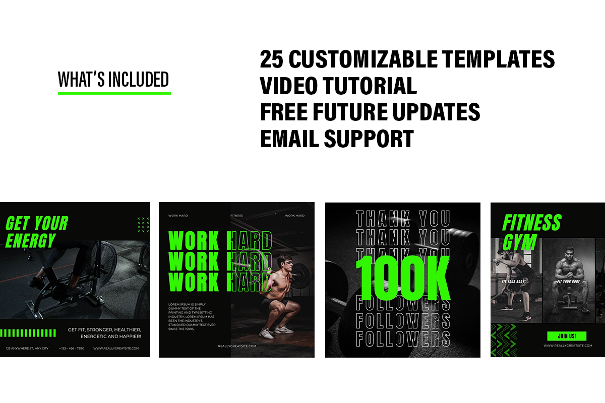 Canva Social Media Templates, a Social Media Template by Florentiknows (Photo 2 of 4)