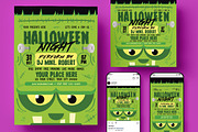 Halloween Night Flyer, a Flyer Template by Creativestoree (Thumbnail 1 of 5)