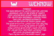 Scalloped Potatoes font, a Font by weknow (Thumbnail 6 of 8)