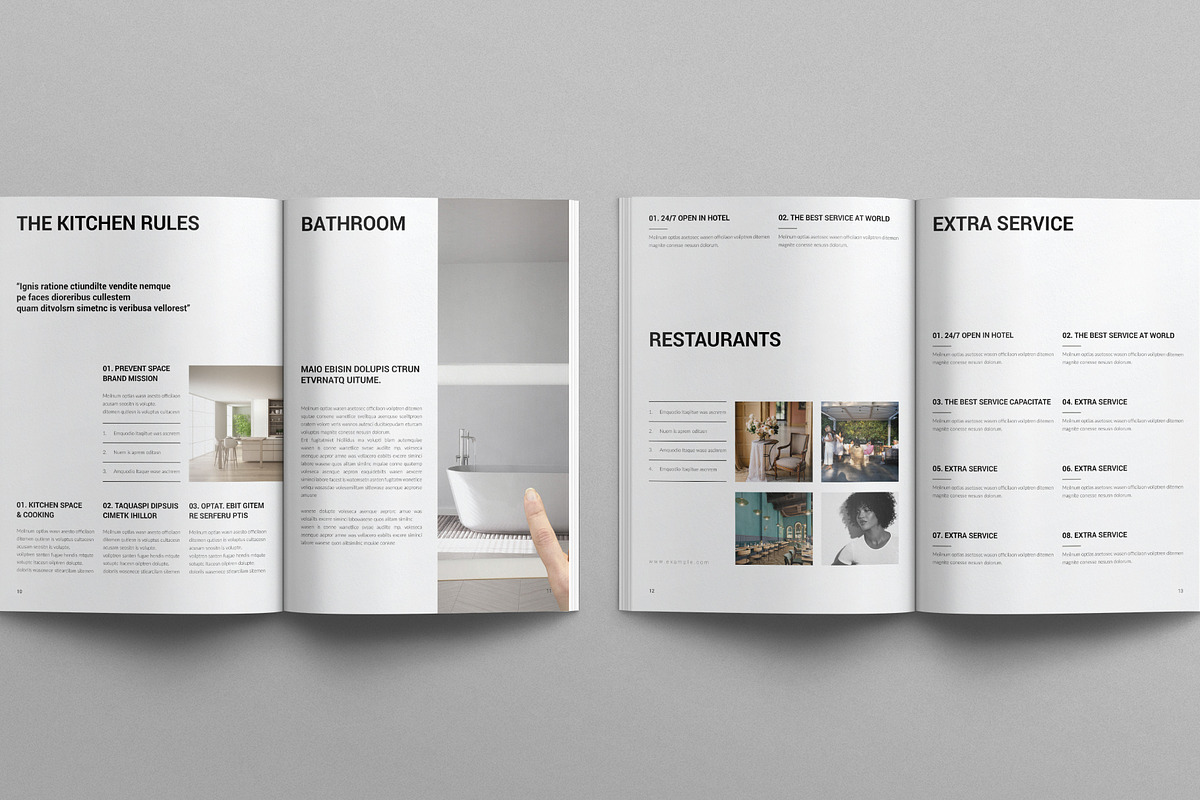 Welcome Guide Template, a Brochure Template by E-Type (Photo 5 of 7)