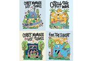 Adventure awaits: 10 illustration, a Person Illustration by gunaonedesign (Thumbnail 3 of 8)