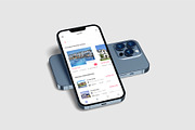 iPhone 13 Pro Max Mockup Bundles, an iPhone Mockup by Graphic Aesthetic (Thumbnail 18 of 22)
