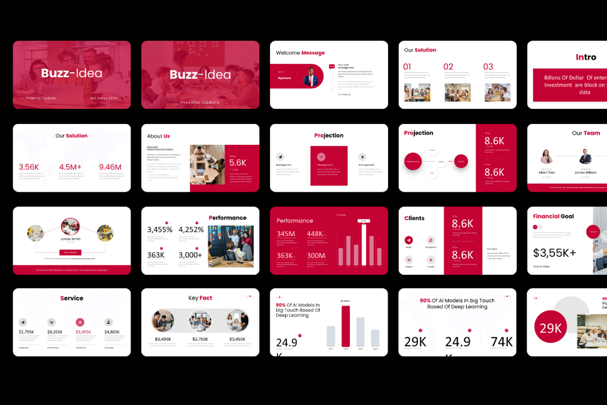 Buzz - Business Pitch Deck preview 2