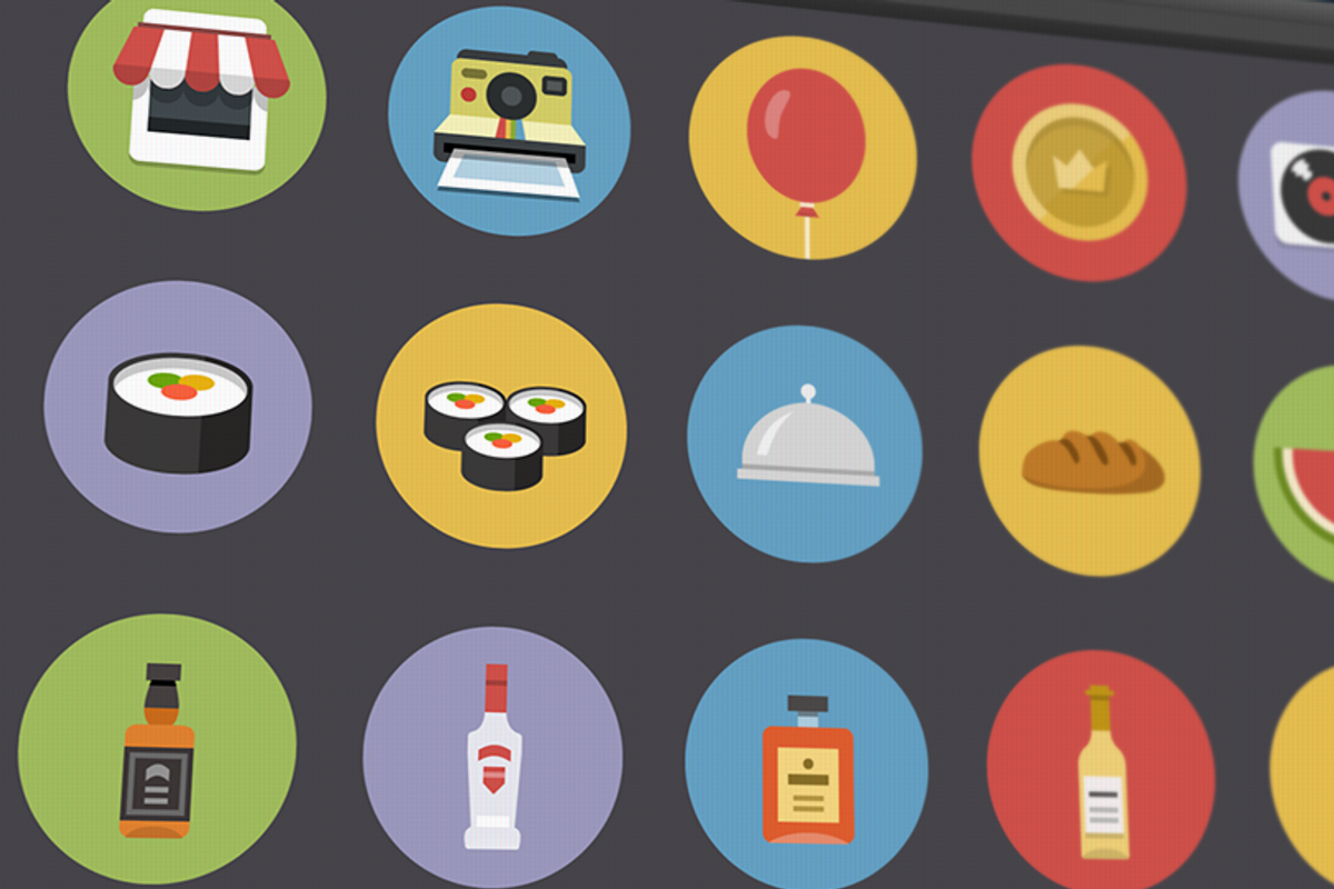 Flatties Vol 3 - Flat style icon set, an Icon by Ui Store (Photo 3 of 4)