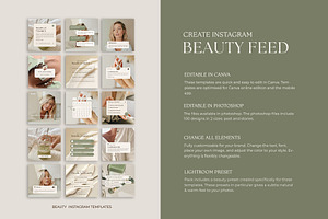 Skincare Beauty Instagram Template