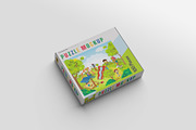 Puzzle Mockup, a Books & Magazine Mockup by hokagata (Thumbnail 5 of 6)