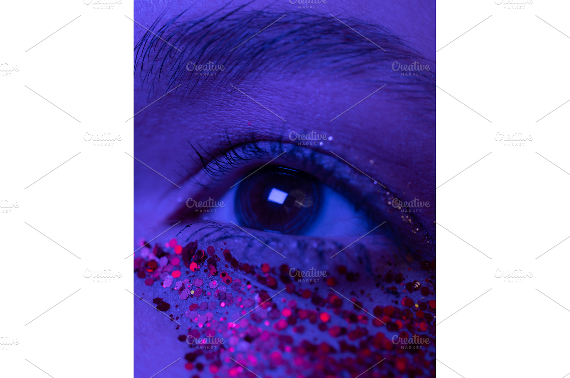 Extreme close-up view of female eye, a Beauty & Fashion Photo by Alexander-Piragis