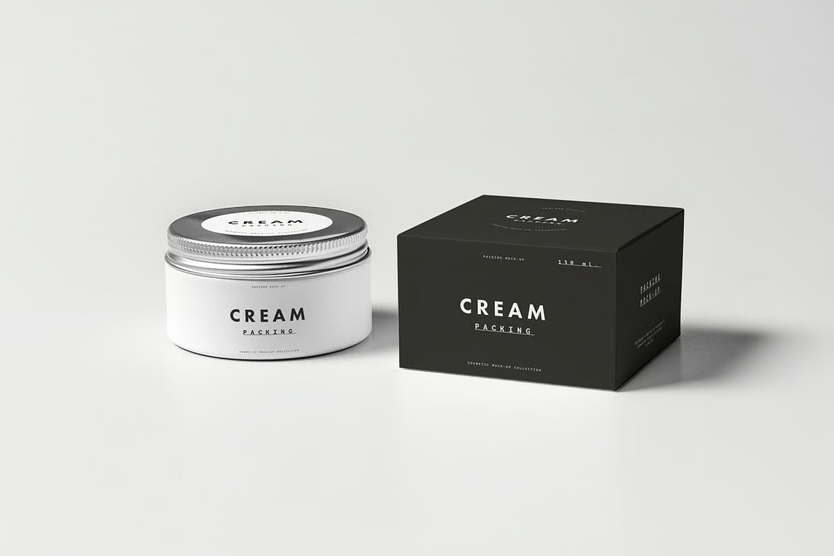 Cosmetic Mockup Set, a Packaging Mockup by DesignRushMarket (Photo 2 of 8)