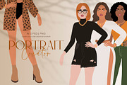 Portrait Creator - Woman, a Person Illustration by PatrushevaYana (Thumbnail 1 of 7)