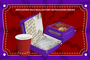 Wild Skullen - Slab Carnival Font