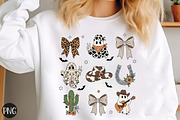 Cute Halloween Cowboy Ghost png, an Illustration by Libby Wishes (Thumbnail 1 of 6)