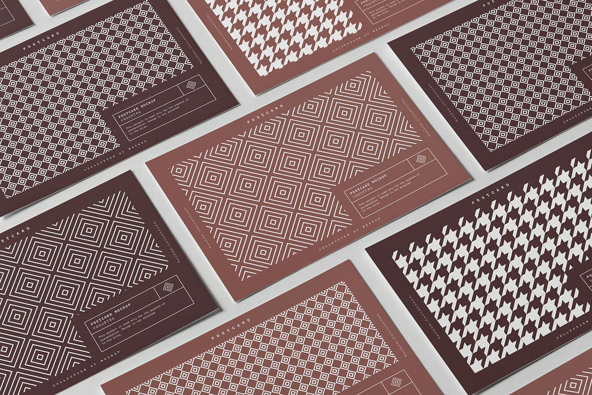 Postcard Mock-up, an Advertising Mockup by zippypixelstudio (Photo 6 of 8)