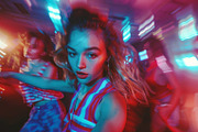 115 Dancing at a party, a Person Photo by Handmadefont (Thumbnail 6 of 118)