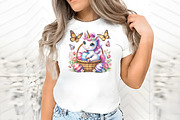 Newborn unicorn Easter Day Png, an Illustration by RobertsArt (Thumbnail 5 of 7)