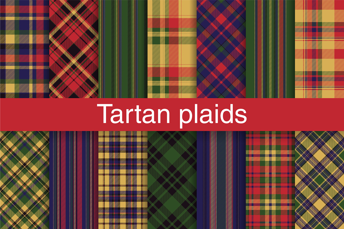 #110 Tartan Plaid Pattern Fabrics, a Pattern Graphic by Plaid4You (Photo 1 of 9)