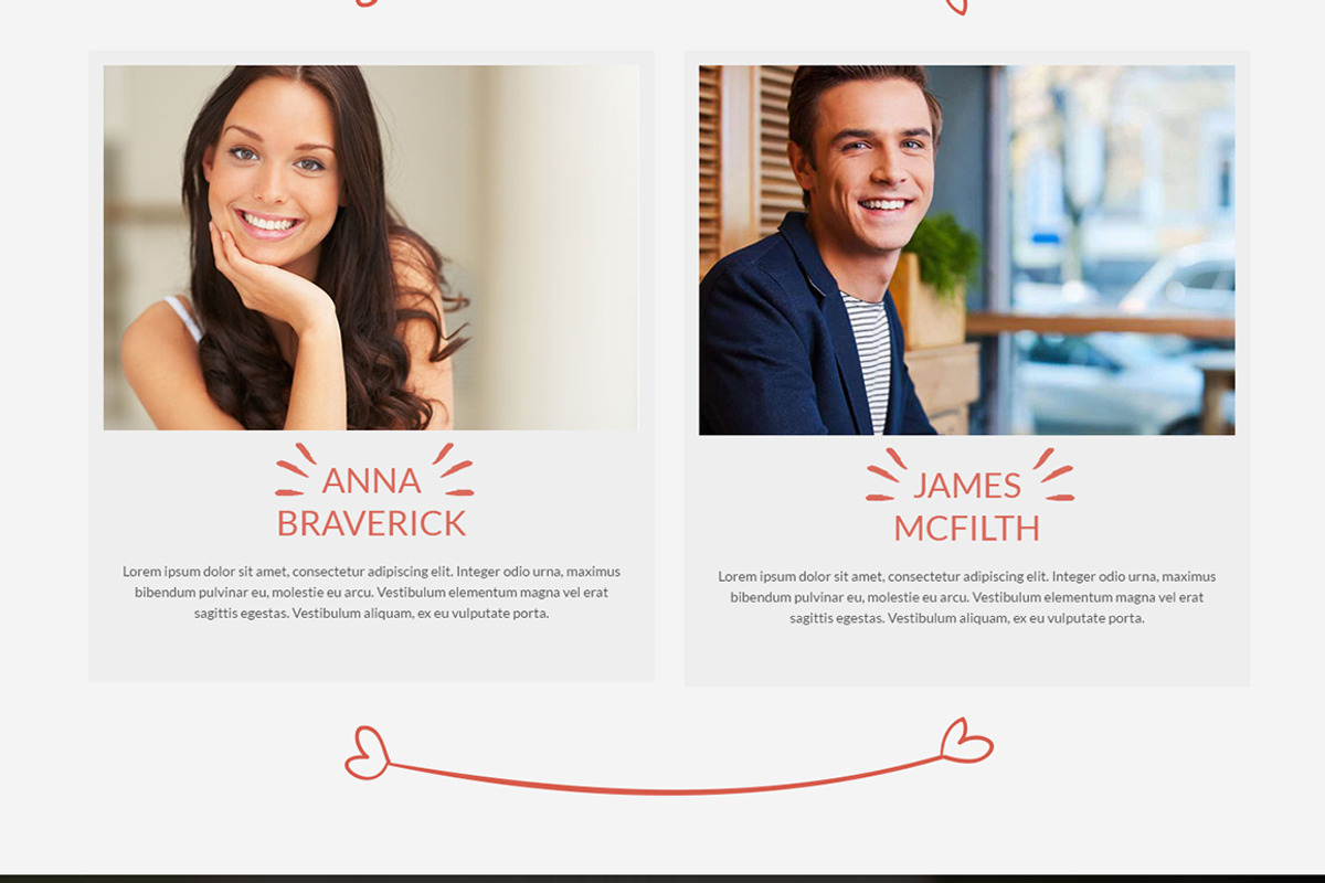 Amore: WordPress Wedding Theme, a WordPress Template by ThemeBear (Photo 3 of 9)