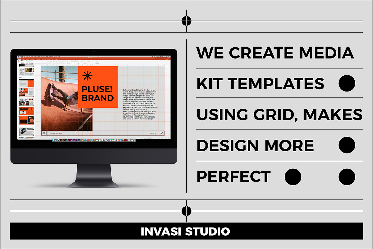 PLUSE! MediaKit PowerPoint Templates, a Presentation Template by Invasi Studio (Photo 2 of 13)