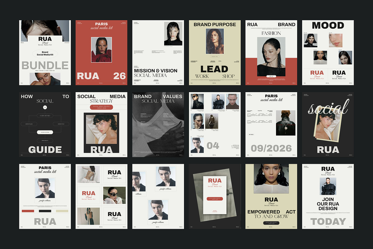 RUA | Social Media Kit, a Social Media Template by SparkPro (Photo 7 of 8)
