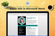 Chic Resume for Modern Careers, a Resume Template by ResumeInventor (Thumbnail 4 of 7)