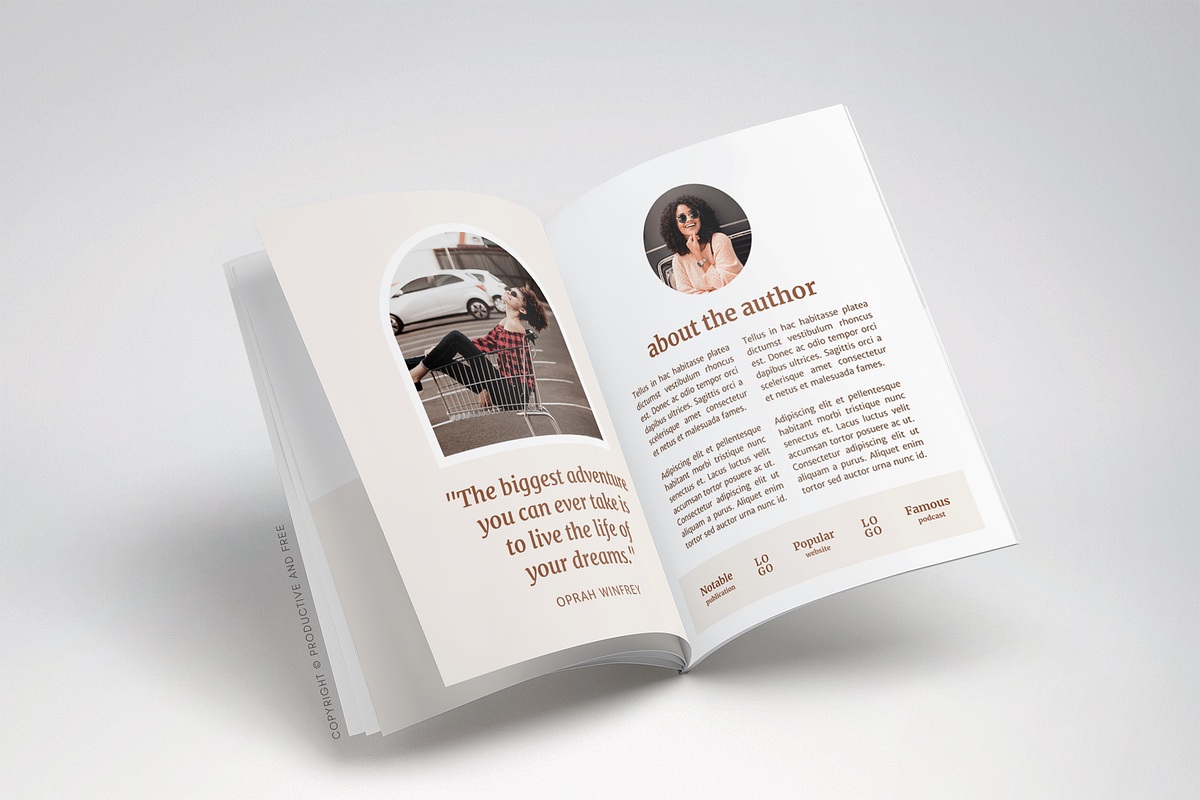 Canva E-book Template | 80+ Pages, a Magazine Template by ProductiveandFree (Photo 17 of 23)