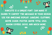 DORCUTE, a Sans Serif Font by Viswal Studio (Thumbnail 4 of 6)