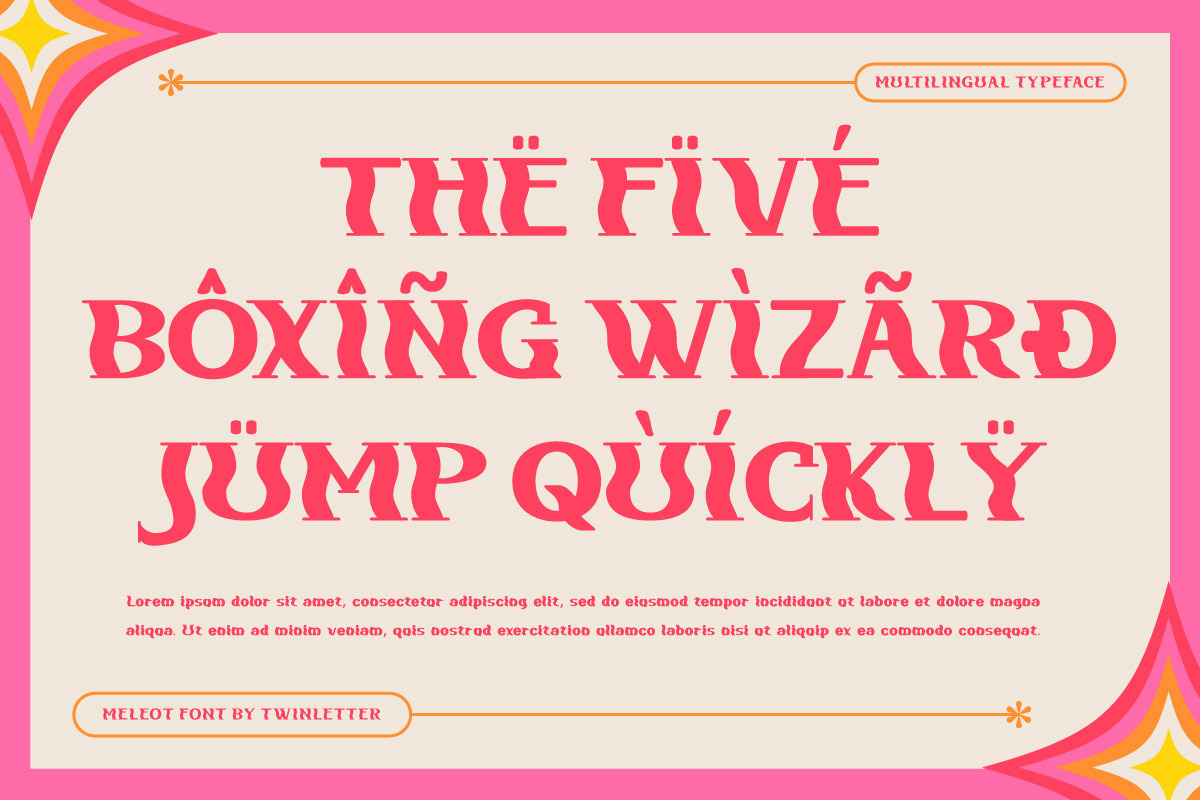 Megulo - Playful Display Font, a Slab Serif Font by trabaskriya (Photo 4 of 8)