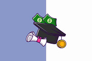 Scholarship Cartoon, an Object Graphic by Artstorystudio (Thumbnail 2 of 3)