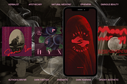 Dark Apothecary Social Media Bundle, a Social Media Template by The Flossy Finch (Thumbnail 4 of 17)