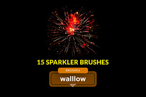 Sparkler Photoshop Brush Set