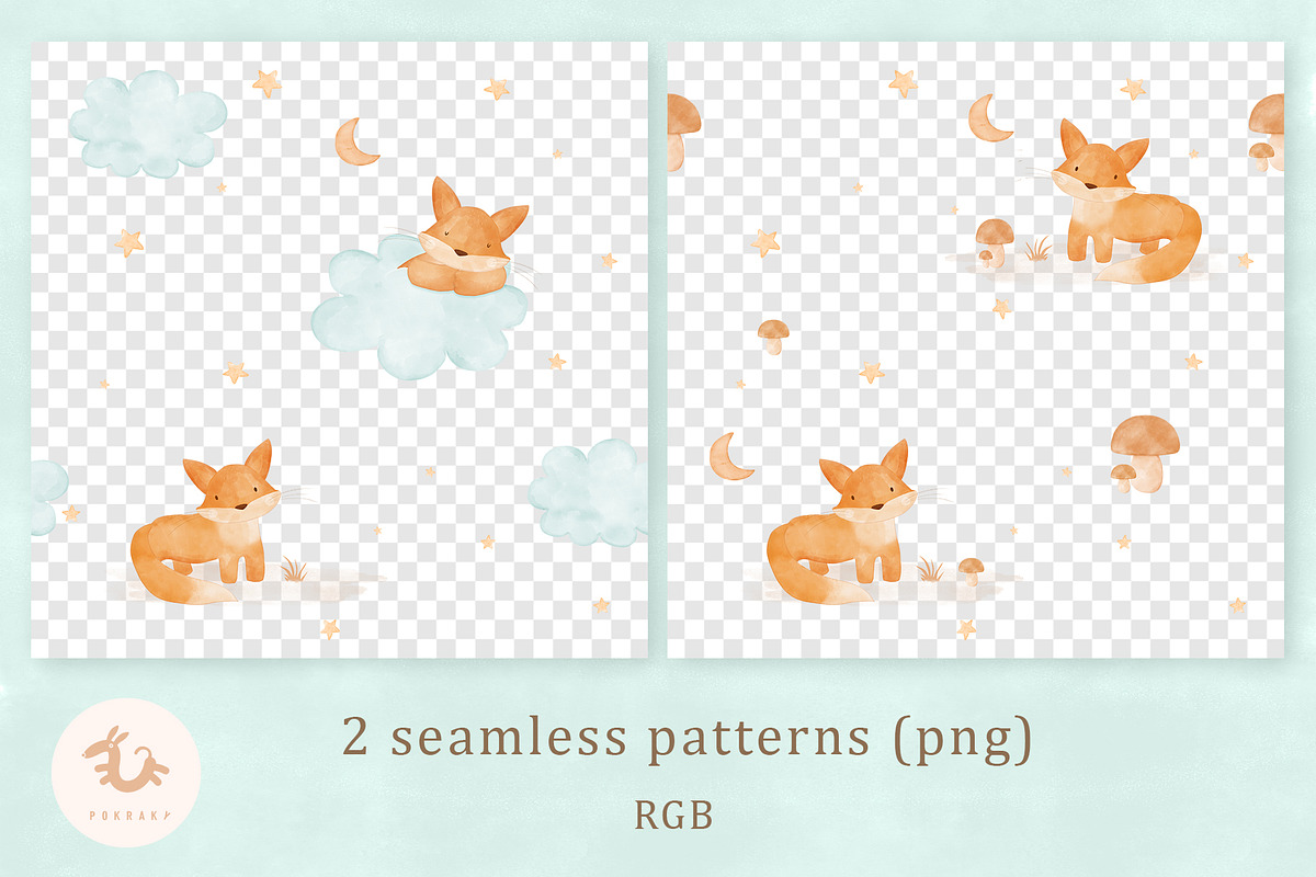 Pokraky_Dreamy Baby Fox, an Illustration by Pokraky (Photo 3 of 5)