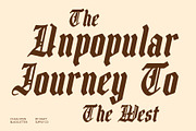 CS Halstein – Blackletter Font, a Blackletter Font by Craft Supply Co. (Thumbnail 4 of 8)