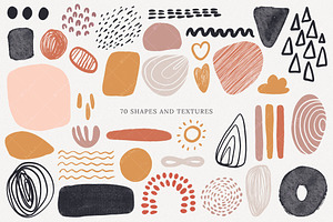 Abstract Shapes Print Graphics Vol.3