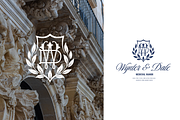 Old Money WD Monogram Logo Kit, a Branding & Logo Template by Headfonts (Thumbnail 2 of 8)