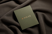 Logo Mockup Card on Fabric Textile, a Product Mockup by Asylab (Thumbnail 1 of 5)