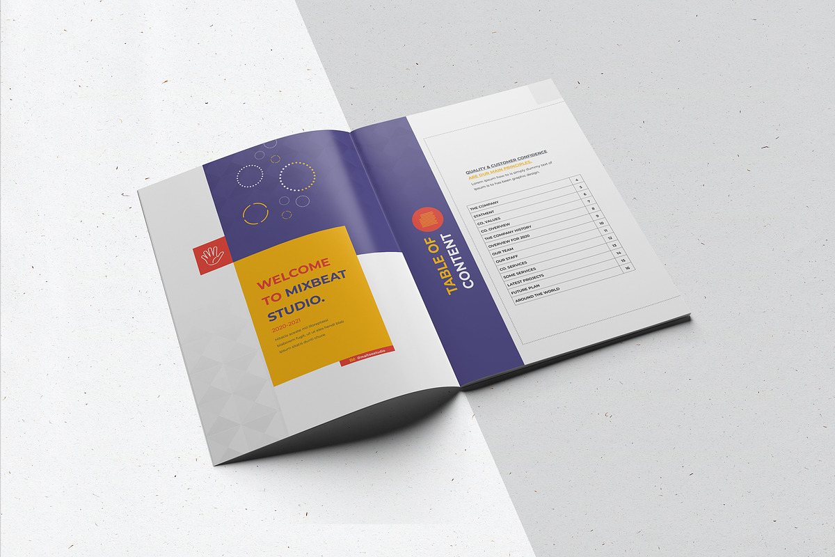 Company Profile, a Marketing Template by WOWPro (Photo 2 of 8)