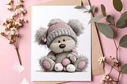 Whimsical easter teddy bear clipart, an Illustration by SinaCreation (Thumbnail 10 of 11)