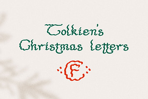 Tolkien's Christmas Letters Fonts