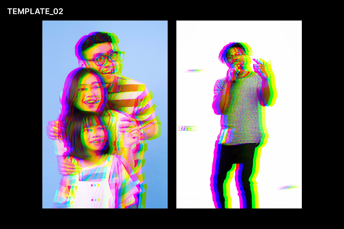 Anaglyph Photo Filter Effect, an Action Add-On by Photoshop Action (Photo 4 of 8)