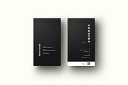 Seraphin - Dark Black Business Card, a Business Card Template by Ctrl space studio (Thumbnail 4 of 9)
