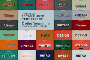 Editable Retro Vector Text Effect, a Plug-in Add-On by Photoshop Action