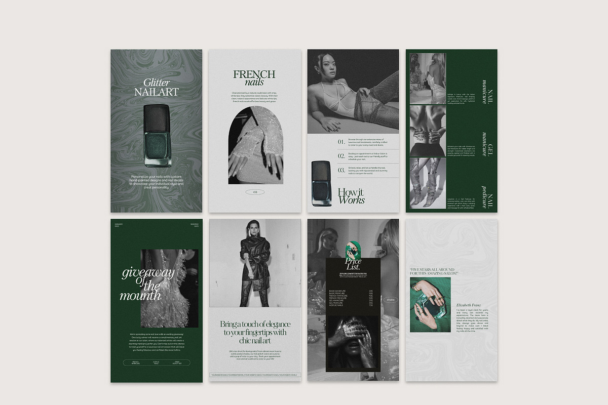 Velour | Canva Social Media Template, a Social Media Template by Lavinia Visuals (Photo 7 of 9)