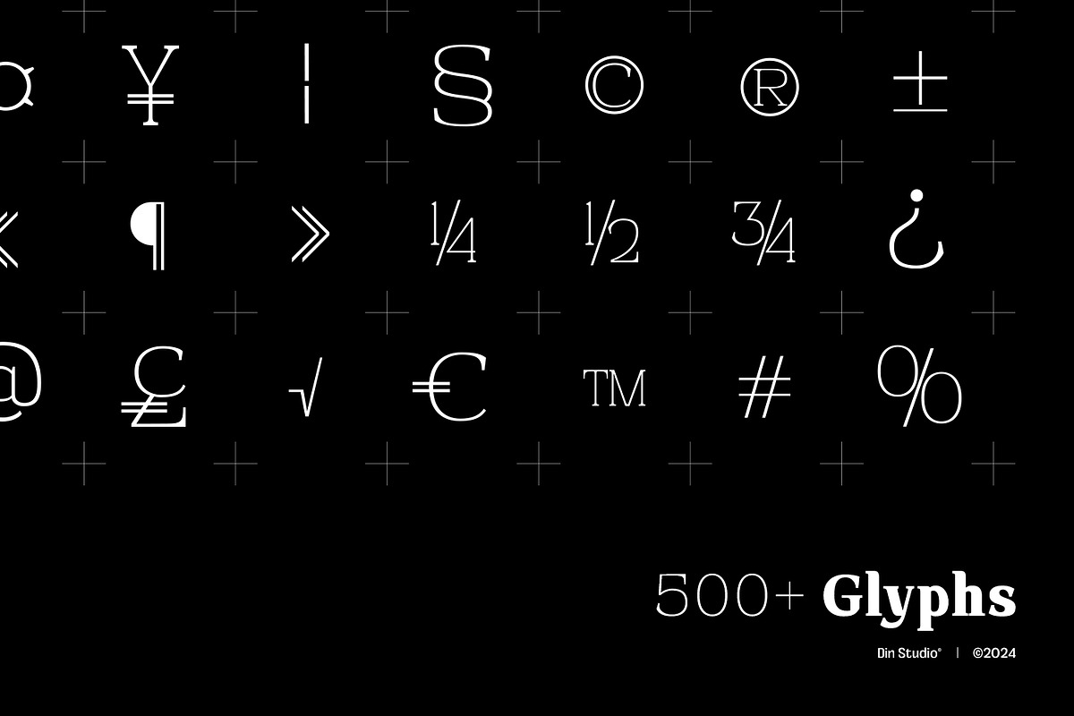 Agumony, a Sans Serif Font by din-studio.com (Photo 2 of 13)