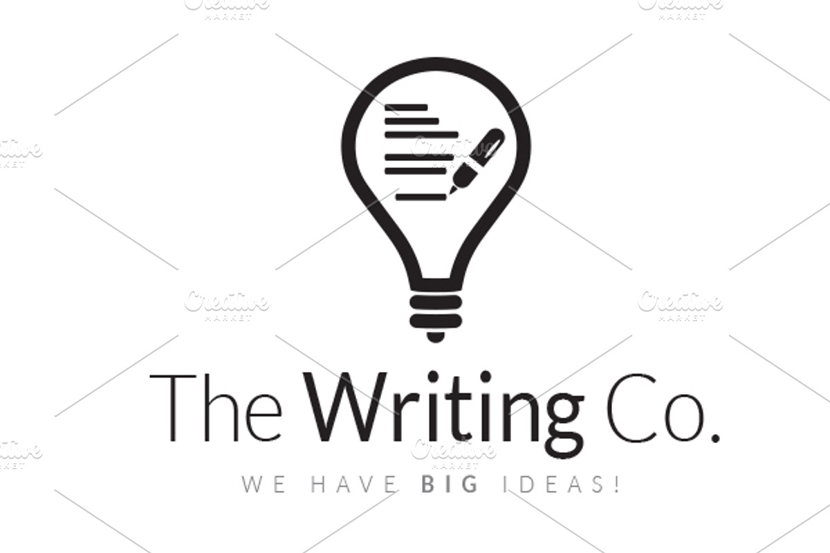 Writing Company Logo, a Branding & Logo Template by The Bumble Box (Photo 3 of 3)