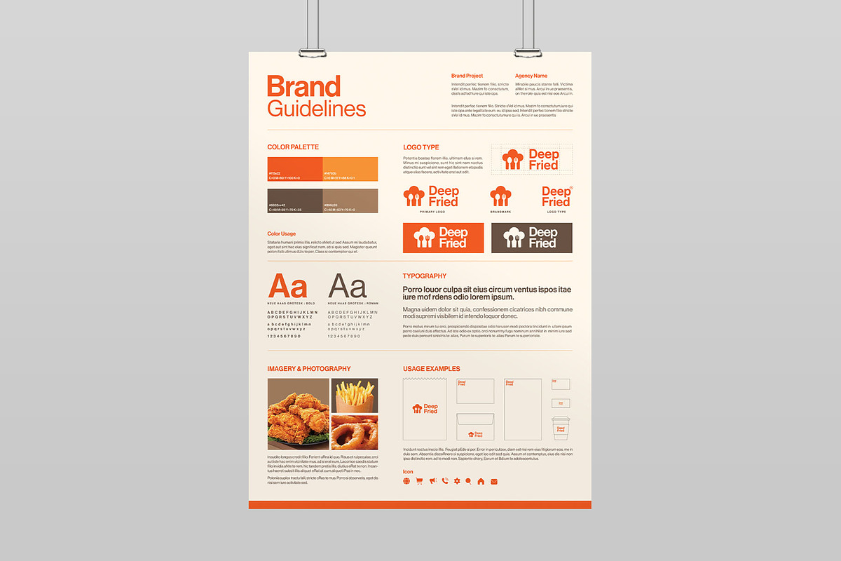 Brand Guidelines Poster Template, a Poster Template by BrandPacks (Photo 6 of 6)