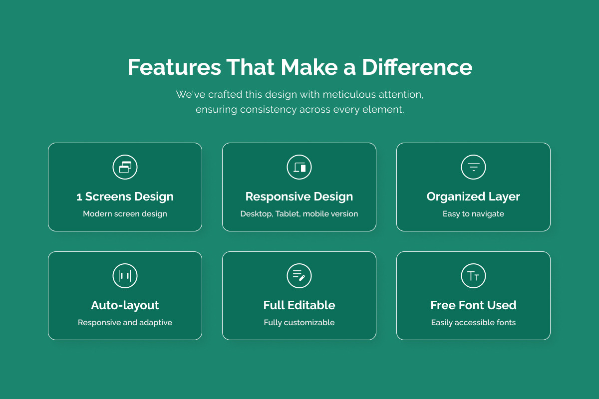 Tour & Booking Landing Page UI Kit, a Landing Page Template by twinstd (Photo 2 of 5)